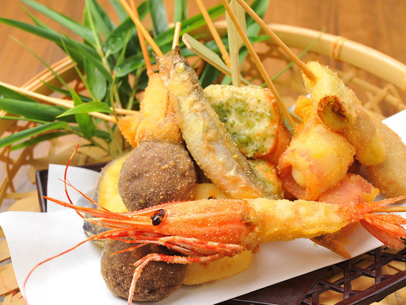 串揚げ盛り合わせ 5本